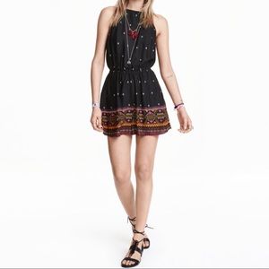 H&M Coachella collection tribal romper